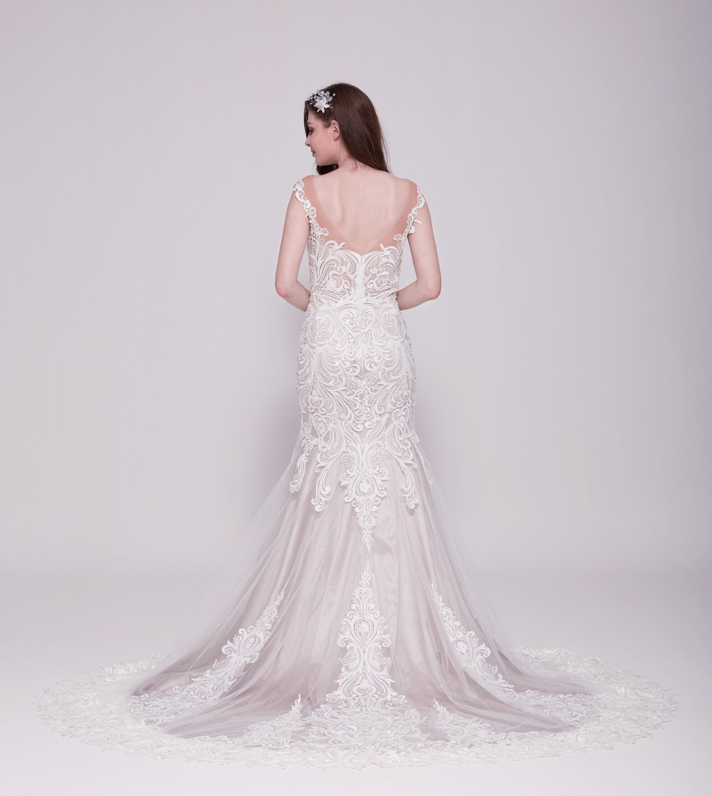 Heaven Sent - An elegant mermaid lace adorned gown | WED4LESS OUTLETS ...